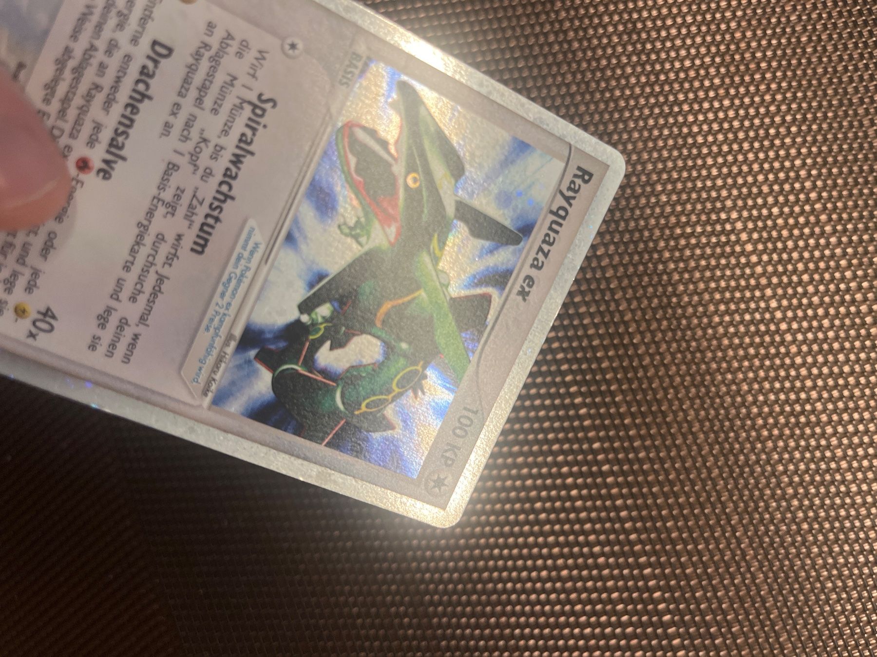 Pokémon Sammelbilder & Trading cards: Pokemon Rayquaza Ex Drache Dragon Deutsch – Gebraucht aus Wabern von Collectfun 2