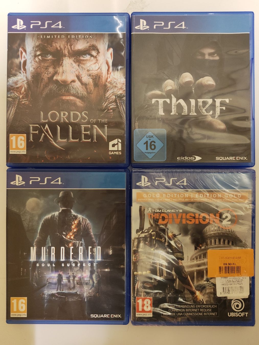 Giochi: Playstation 4 Spiele Sammlung - pro Game 6.90 – Usato da Schaffhausen venduto da _ALEJNA_ 3