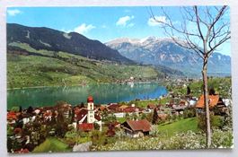 Kurort Sachseln am Sarnersee mit Pilatus