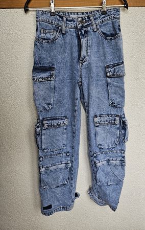 Coole Cargo Jeans, Grösse 32, neuwertig