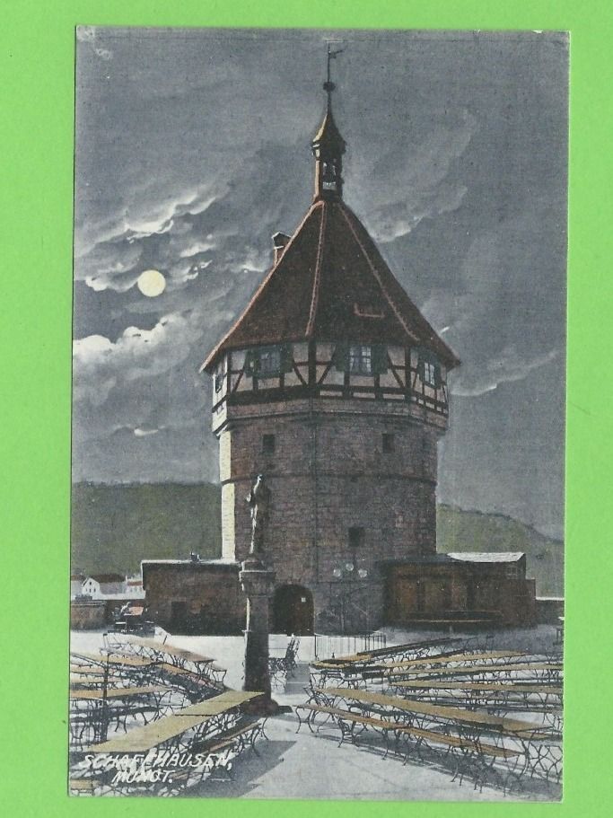 Cartoline postali: Schaffhausen: Munot – Nuovo (secondo la descrizione) da Zürich venduto da t24_de