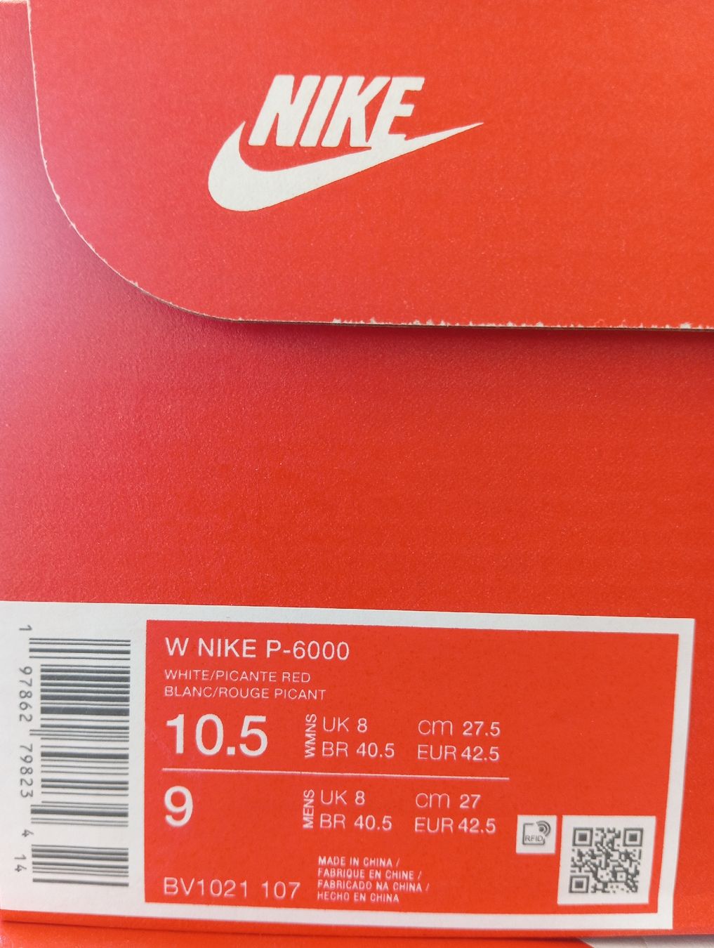 Nike Scarpe da uomo: Nike P-6000 (EU42.5) – Nuovo e nell'imballaggio originale da Schaffhausen venduto da outlez 7