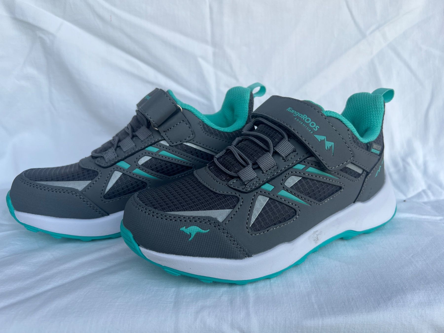 Scarpe per ragazzi: NEU Gr.32 Kangoroos türkis-grau – Nuovo e nell'imballaggio originale da Praz (Vully) venduto da Jebed 2