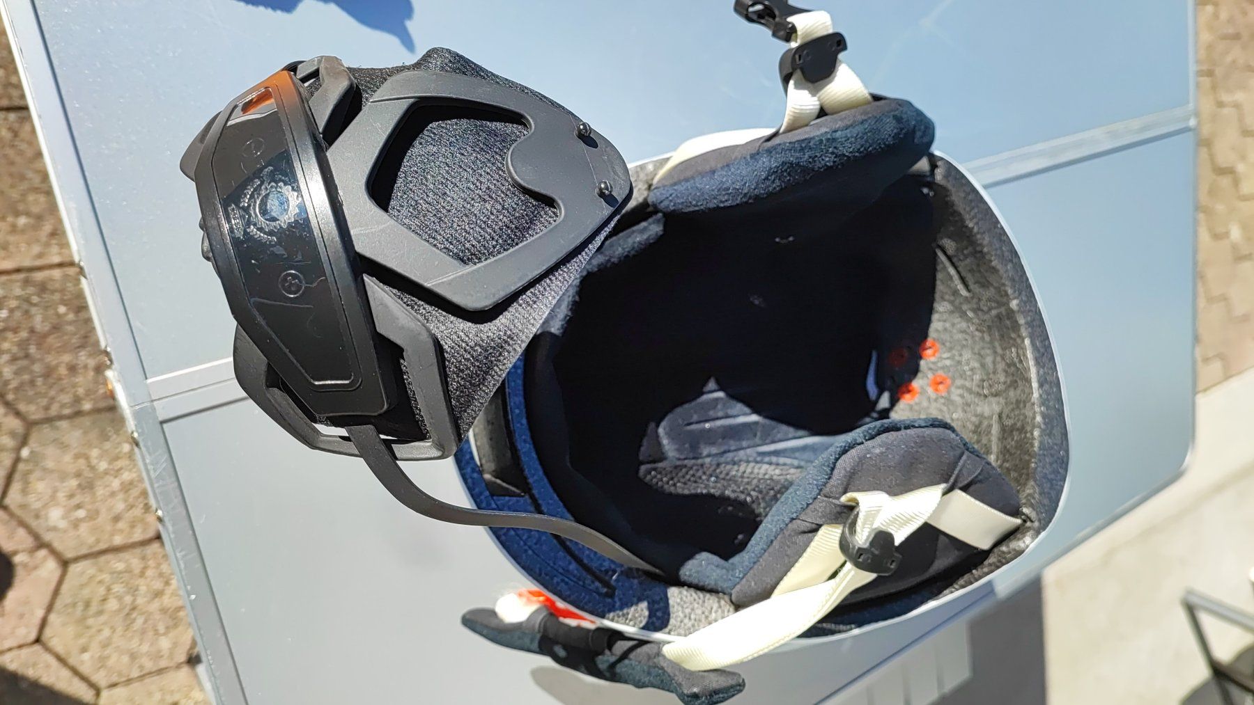 Caschi: Skihelm weiss, wenig gebraucht Grösse M – Nuovo (secondo la descrizione) da Mosnang venduto da KurtHe 2