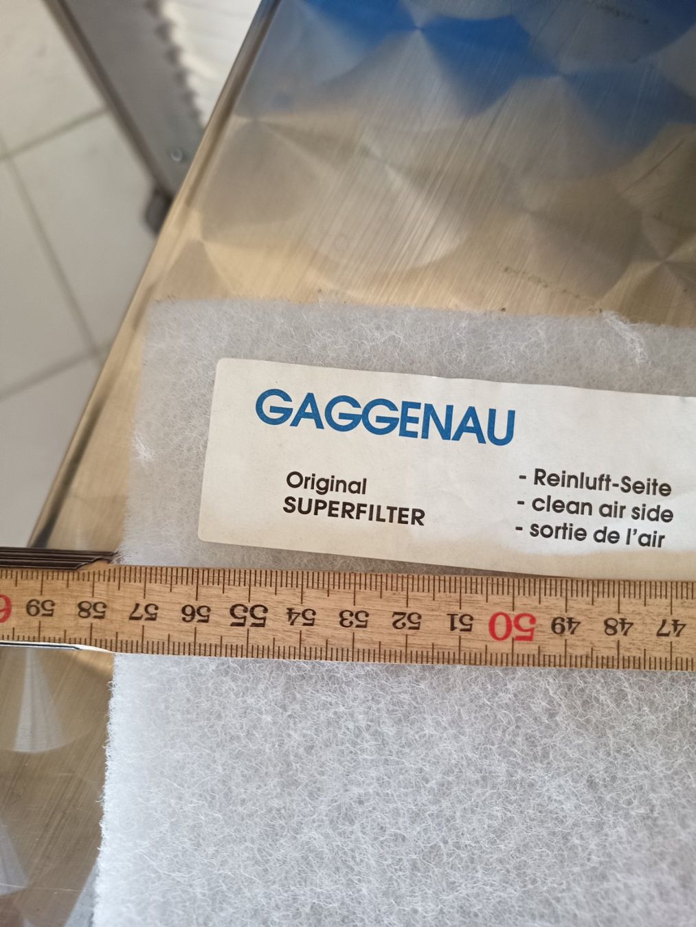 Ventilazione: Gaggenau Superfilter Original – Nuovo (secondo la descrizione) da Oberegg venduto da A-Z.Handel.Loehrer 4