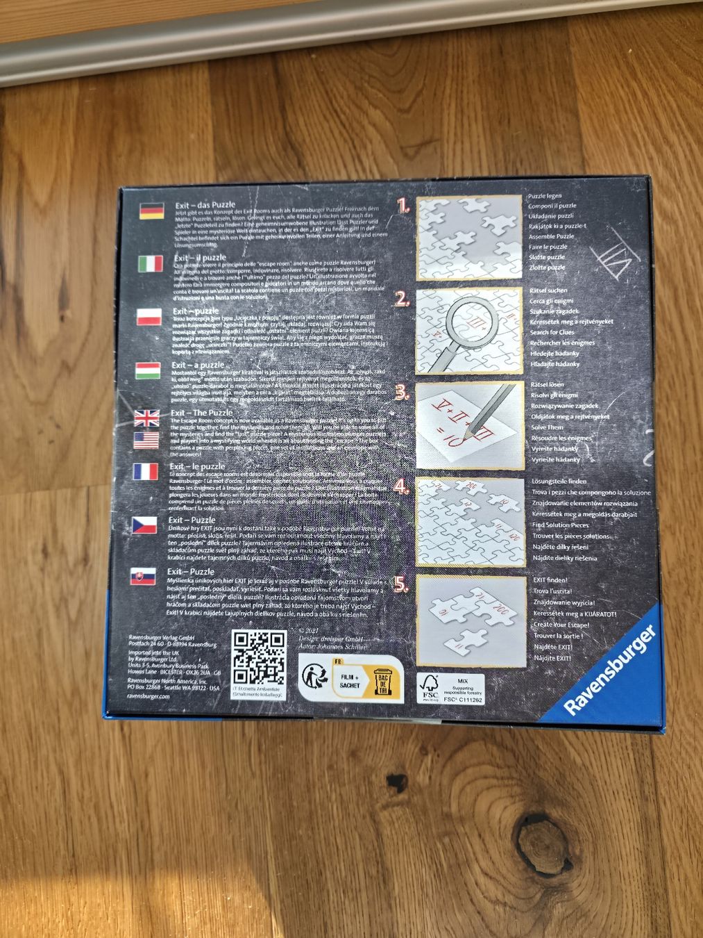 Ravensburger Puzzle: Ravensburger Exit Puzzle, Das Atelier, 759 Teile, Neu! – Nuovo e nell'imballaggio originale da Endingen venduto da jul_m27l 1