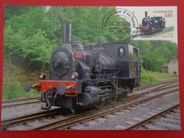 Maximumkarte MK Luxembourg 2005, Eisenbahn