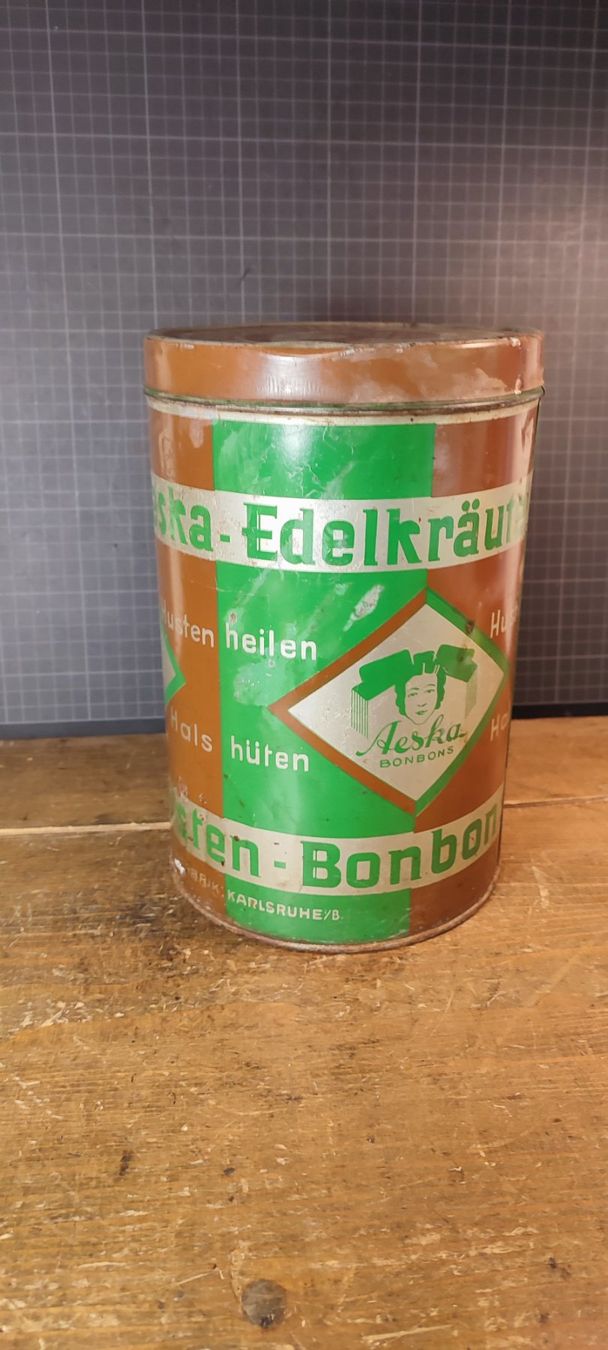 Barattoli: Wunderschöne Alte Blechdose 25cm HOCH von AESKA  – Usato da Gelterkinden venduto da MYSTOREFORYOU4460 2