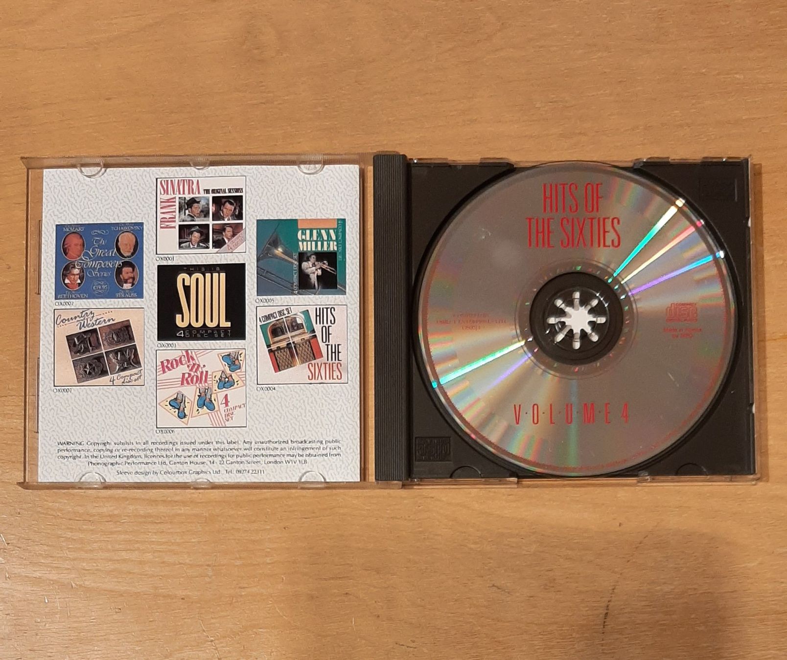 CDs: Hits Of The Sixties Vol.4, Pop & Rock Compilation Sampler – Gebraucht aus Schönenberg TG von Gregordini 2