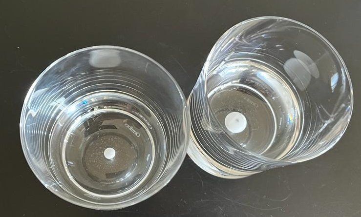 Bicchieri: Orrefors Intermezzo Satin Whiskyglas 2-er Set – Nuovo (secondo la descrizione) da Münchenstein venduto da baselina 2