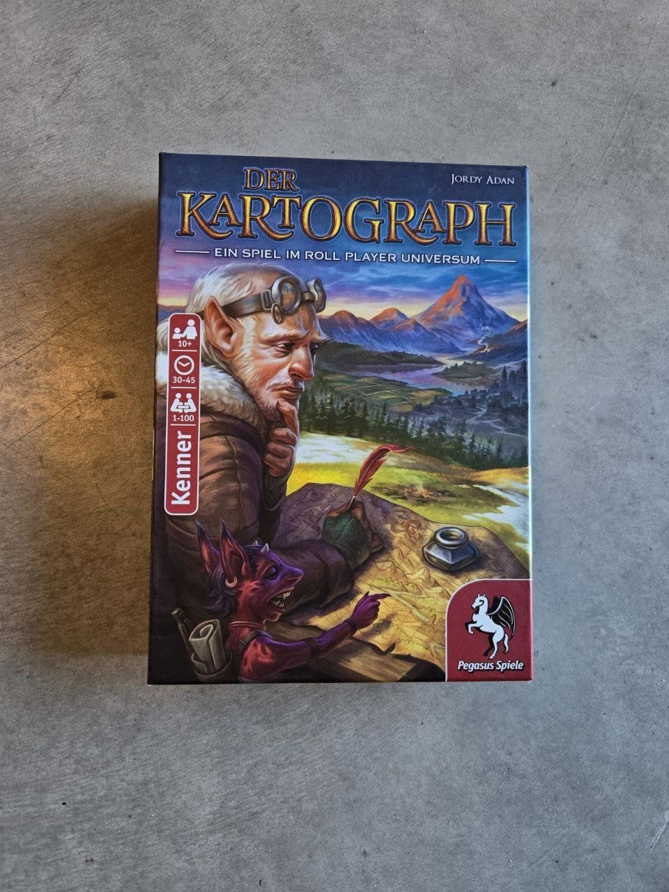 Pegasus Spiele Giochi: Der Kartograph – Usato da Bern venduto da zac_8976