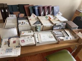 Briefmarken - Briefe- Kuverte Sammlung 