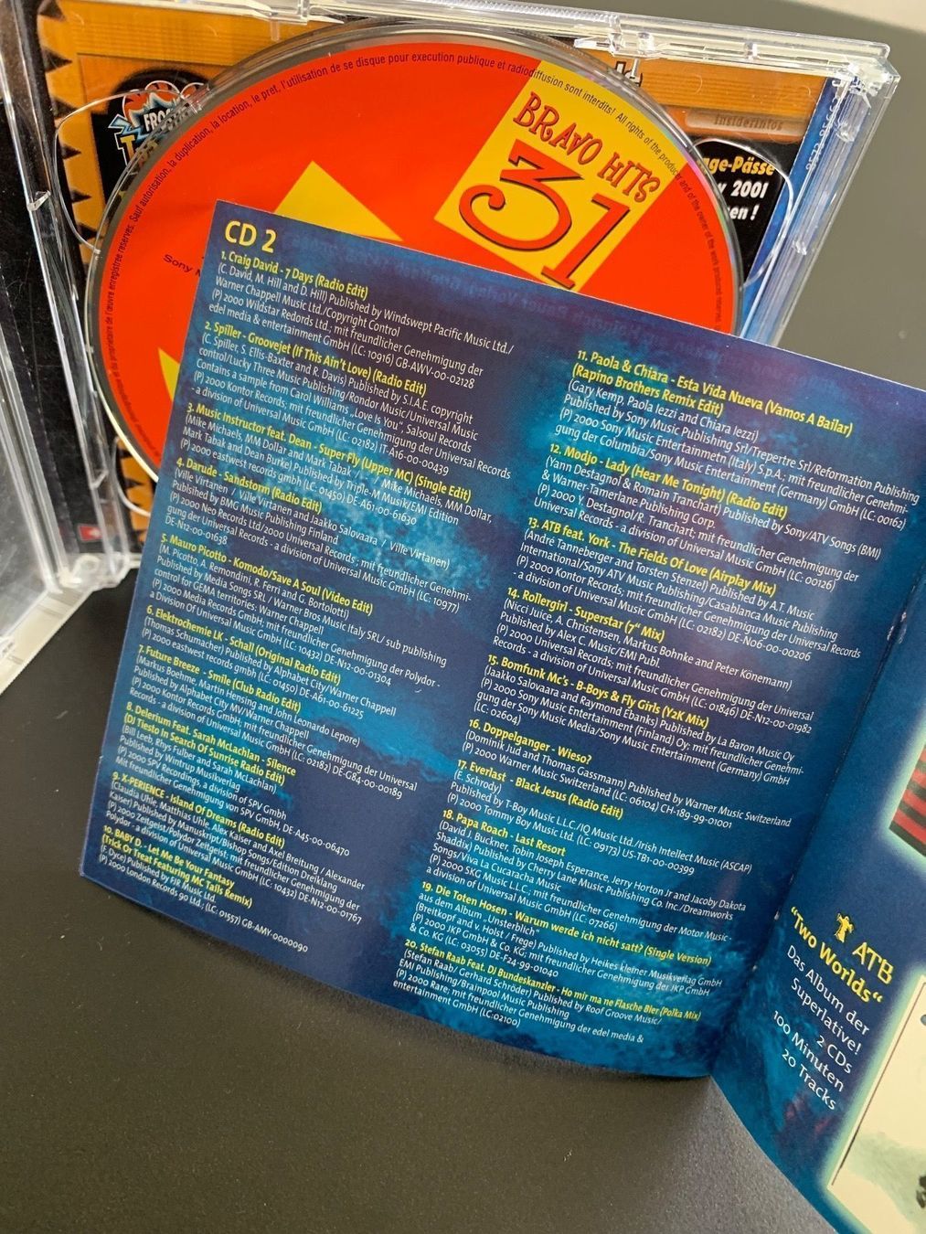 CD: BRAVO Hits Nr. 31 (2 CD’s) – Usato da Altendorf venduto da wqv_97 5