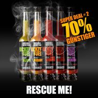 Rocket Fuel Chili Saucen Smoked «Superdeal 2» (5 Flaschen)