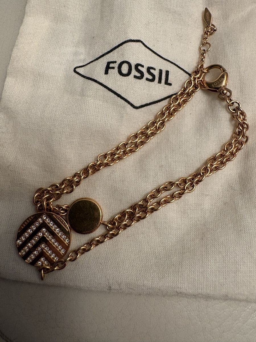 Fossil Armbänder & -reifen: Armband FOSSIL vergoldet – Gebraucht aus Zürich von Nevada1