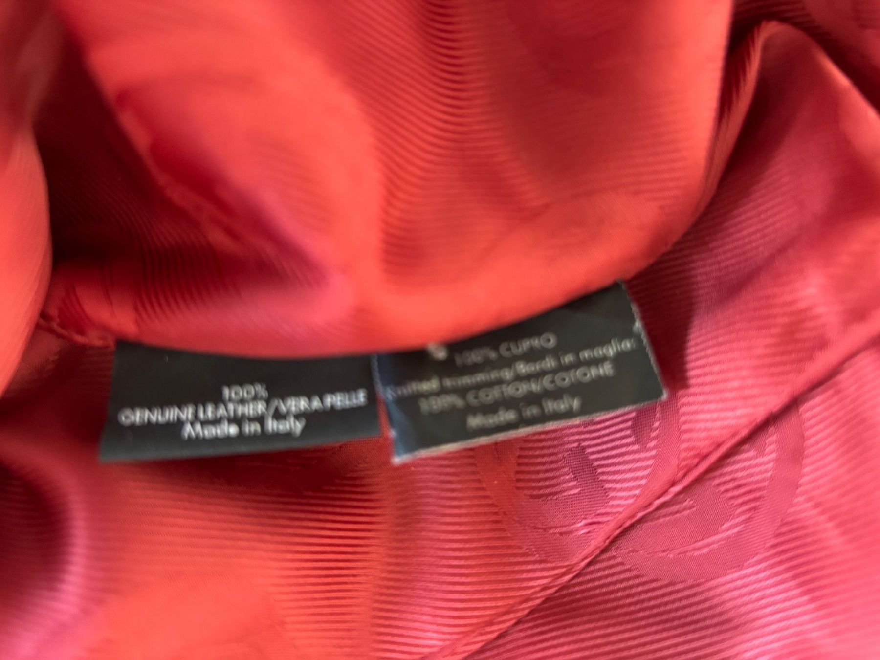 Gucci Giacche: Gucci Ledejacke /Bomberjacke rot  34 – Usato da Herrliberg venduto da mayfi 9