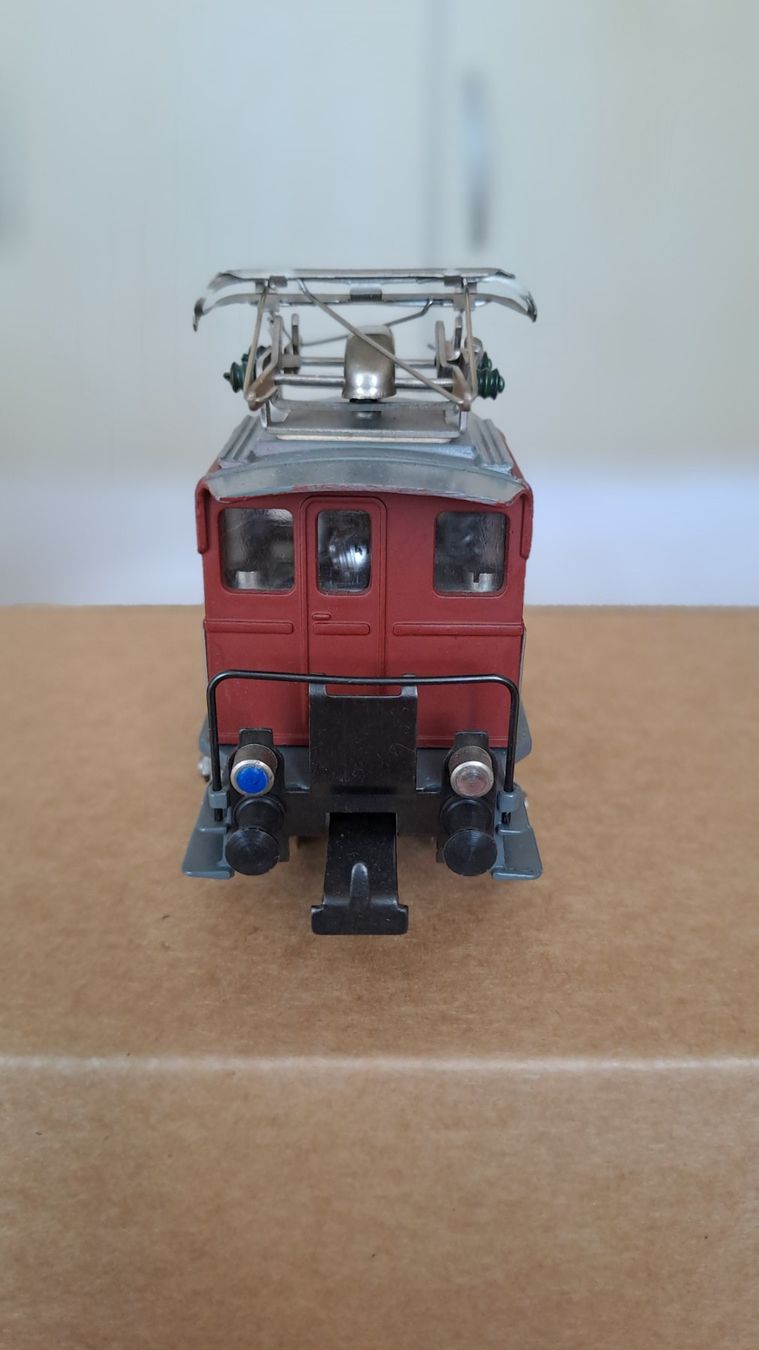 Hag Modellini di ferrovie: HAG Rangierlok Te 101 H0 GL/18 – Usato da Winterthur venduto da Riebeli333 4