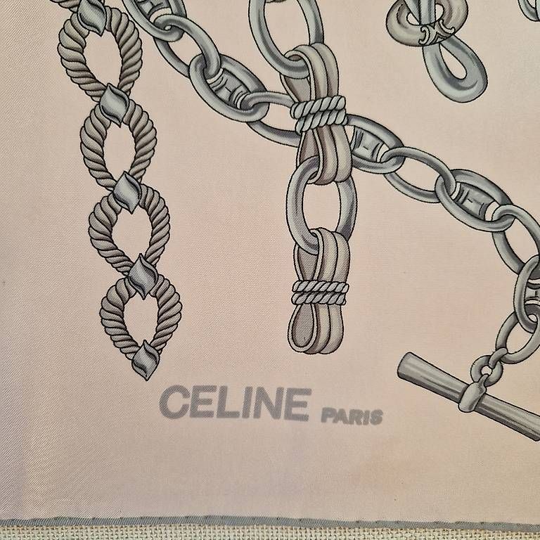 Foulard & Sciarpe: Celine - carré, twill de soie – Usato da Lausanne venduto da fclaus-2009 1