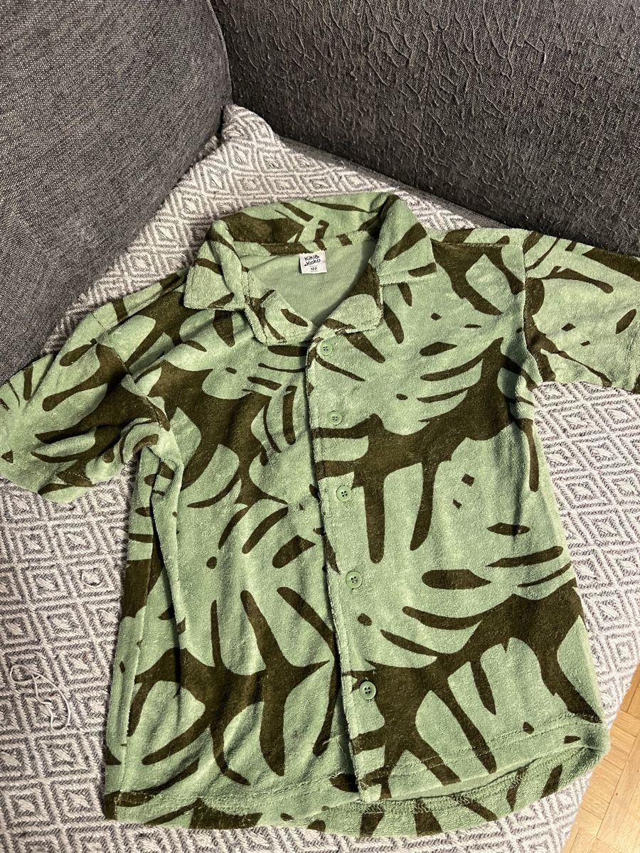 Chemises, T-shirts & Polos: FROTTIER HEMD NEU GRÜN GR 122 – Neuf (Voir description) à Basel par theo-g77 2