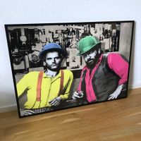 Bud Spencer Terence Hill Pop Art Kunst Bild Hahnemühle Kult