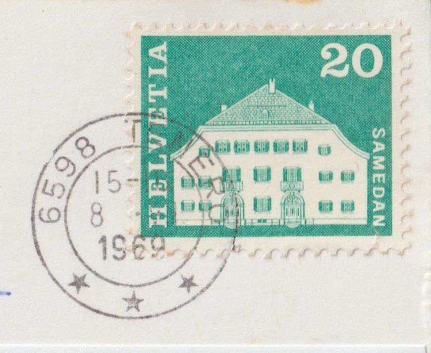 Cartoline postali: Tenero Campo Felice 1962 – Usato da Oensingen venduto da Stro11 2