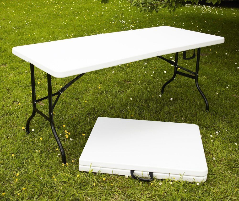 Tavoli: Table pliable de marché  1m80(supp150kg) – Nuovo e nell'imballaggio originale da geneve venduto da Allyr5456