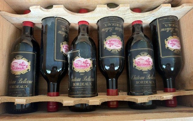 Vino: Château Bellevue Bordeaux 1981 Wein Flaschen 6 Stk – Usato da Gersau venduto da pandabear01
