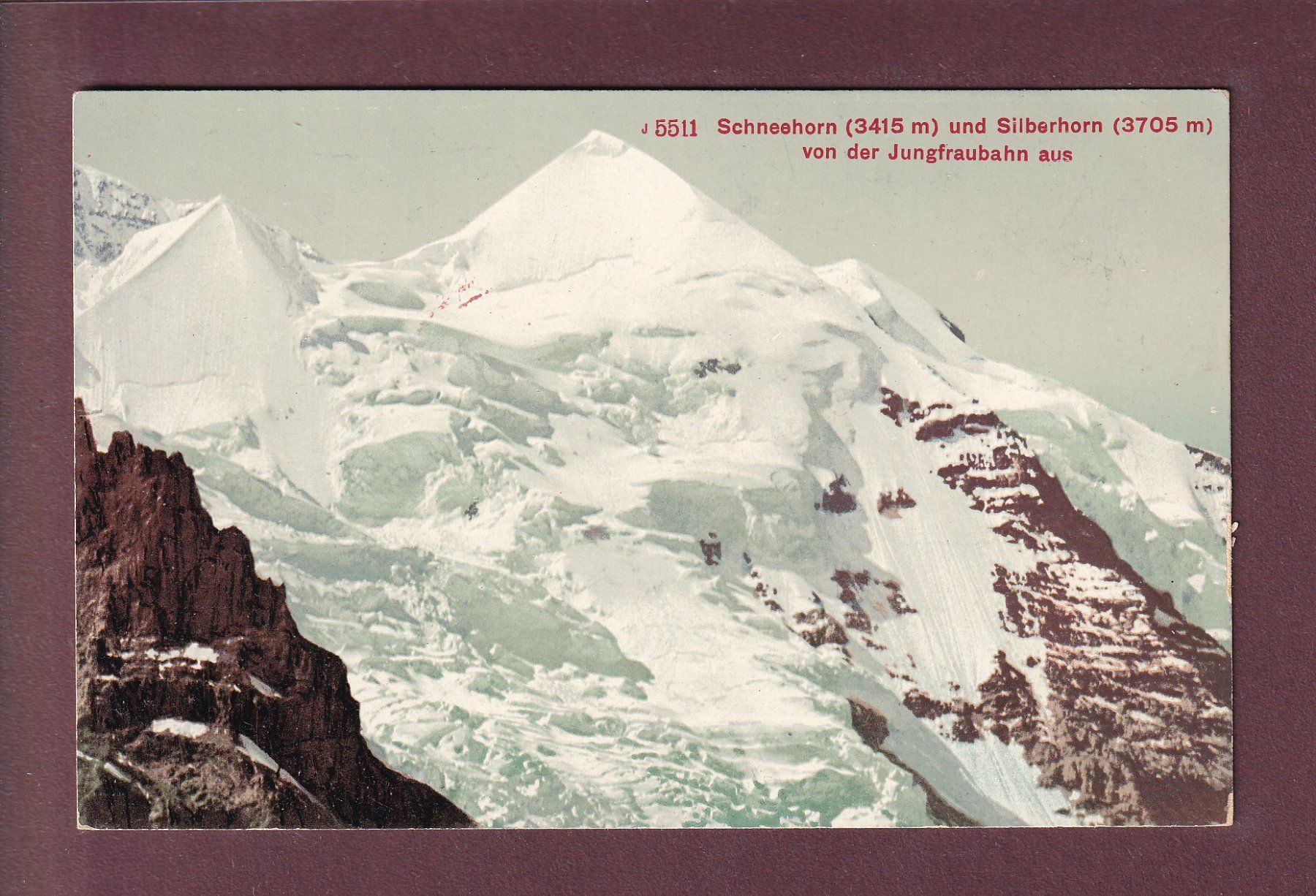 Cartes postales: SCHNEEHORN und SILBERHORN – D'occasion à Pully par nicecards