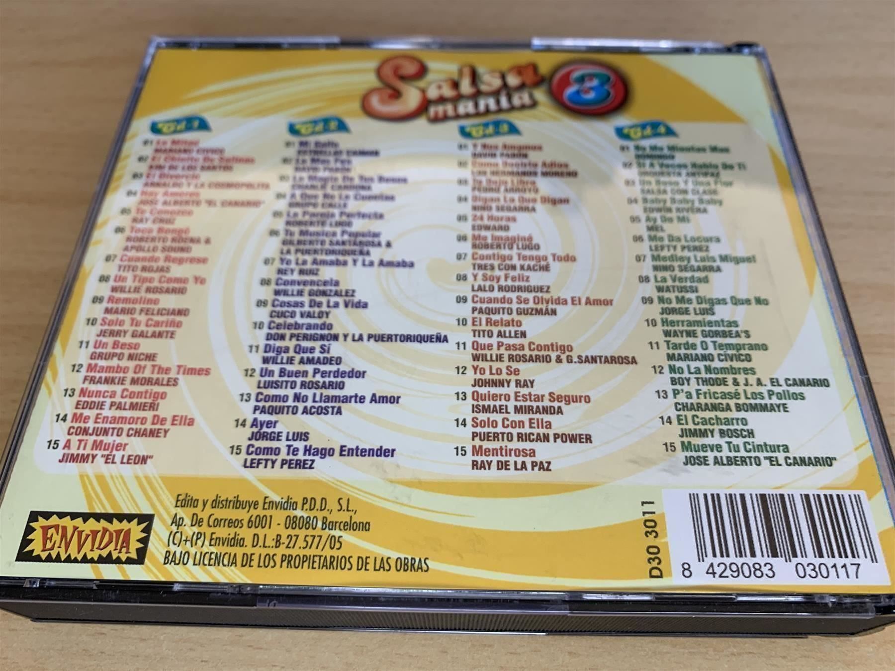 CD: Salsamanía 3 - 4 CD – Usato da Rikon im Tösstal venduto da Alpenmutz 1