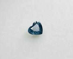 Natürlicher Herz-Saphir 0.625 ct aus Tansania – Unbehandelt