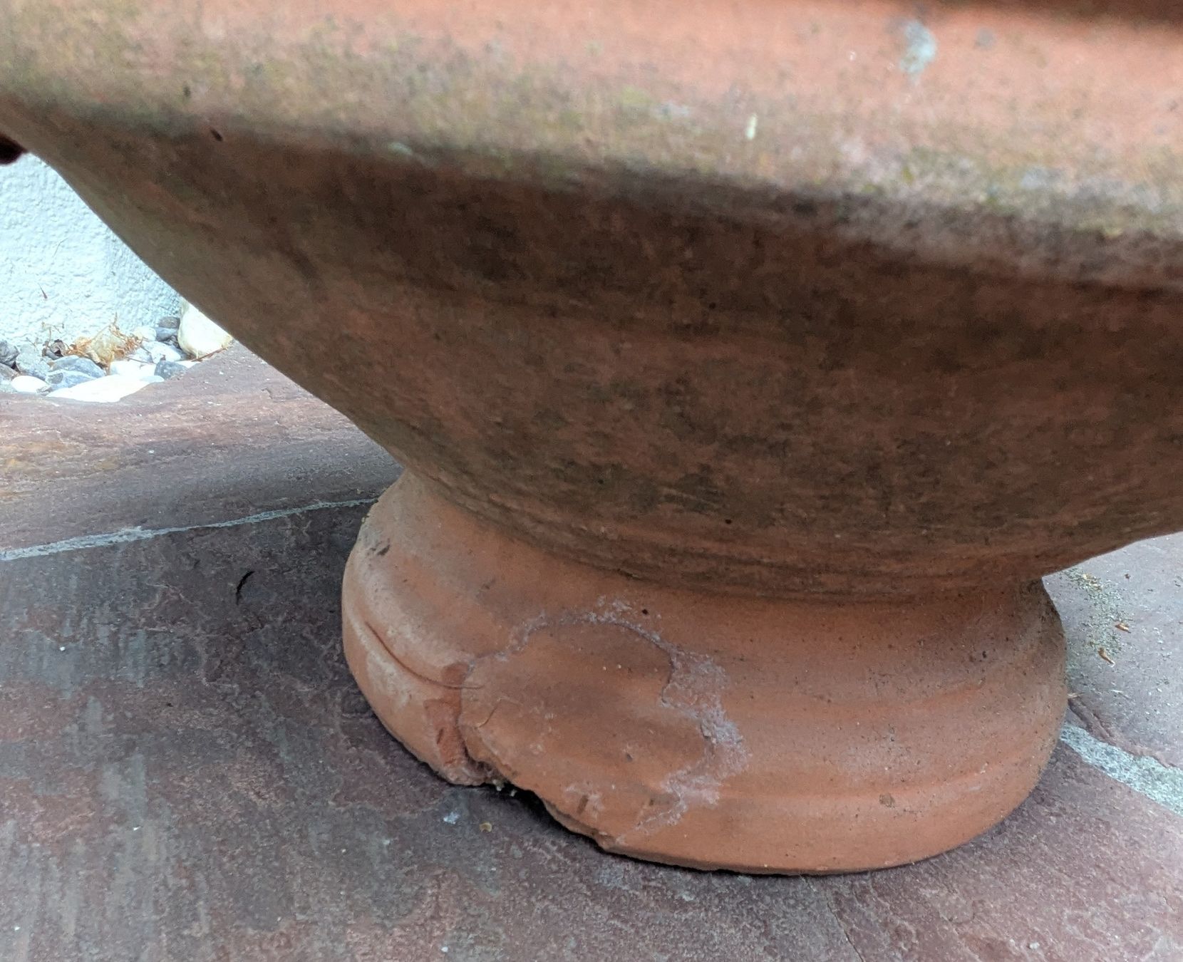 Blumentöpfe: 3 massive Blumentöpfe aus Terrakotta, Durchmesser ca 33cm – Gebraucht aus Wilen b. Wollerau von Tinkerer 1