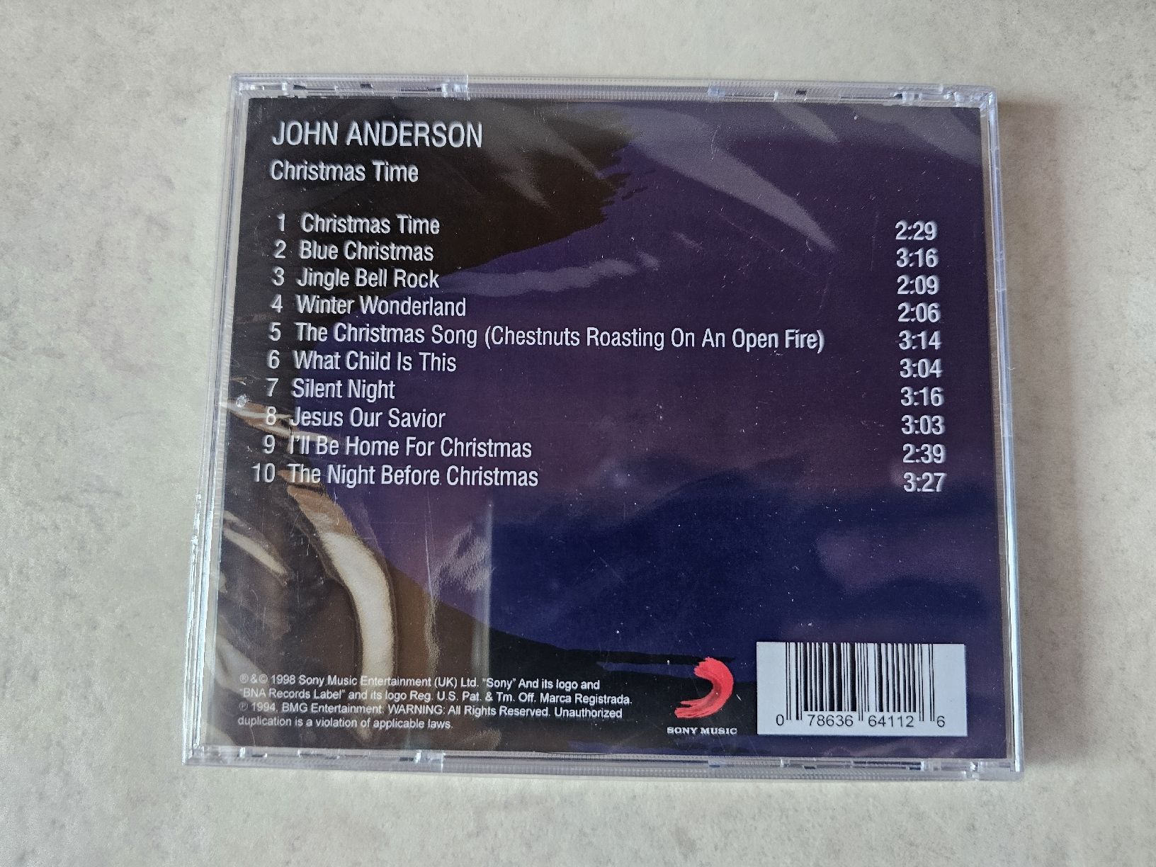CD: John Anderson  -  Christmas Time  /  Fabrikneu – Nuovo e nell'imballaggio originale da Schneisingen venduto da backstore24 1