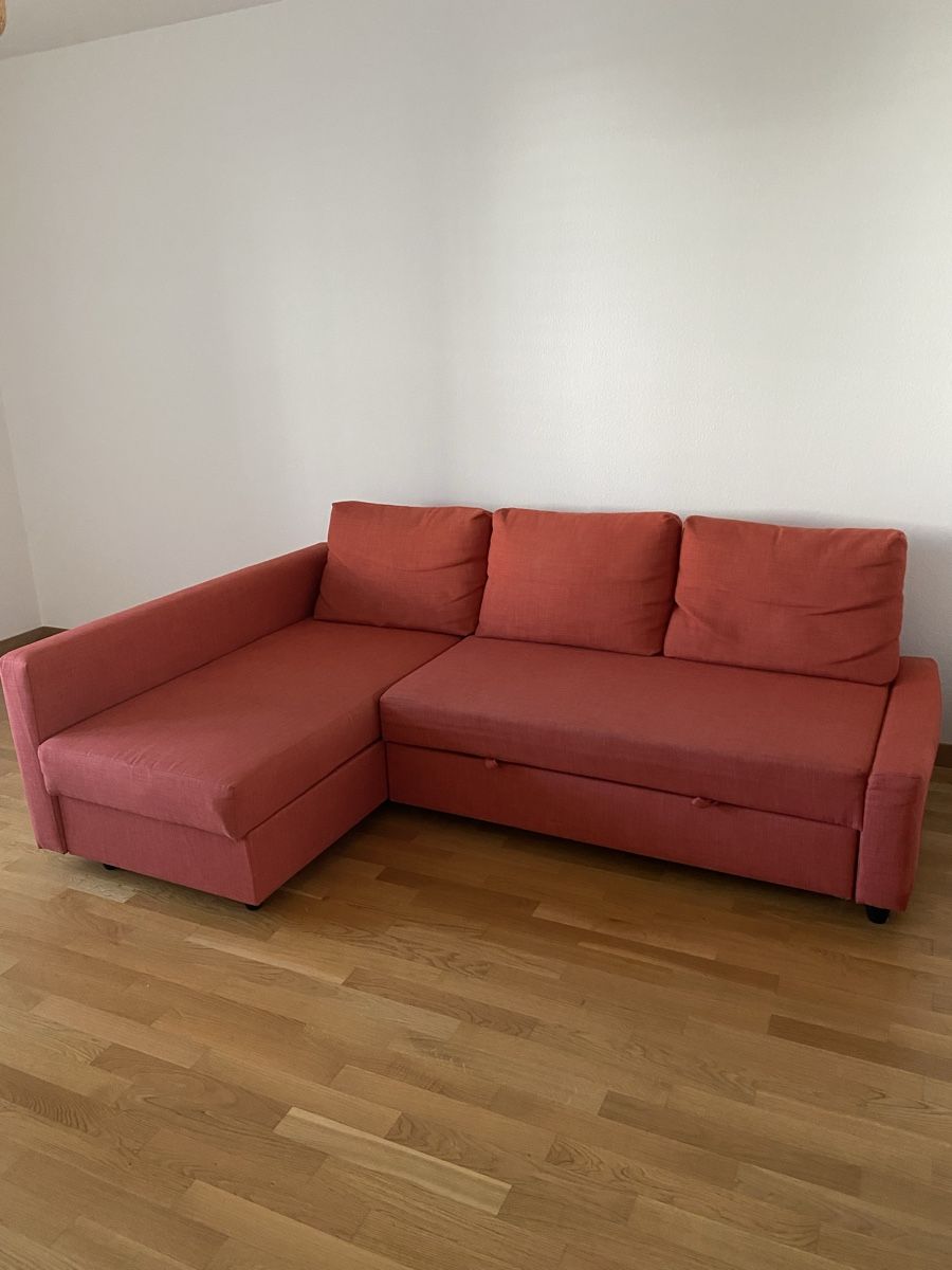 Divani: IKEA FRIHETEN Ecksofa mit Schlaffunktion & Bettkasten – Usato da Zürich venduto da dal_bgs2