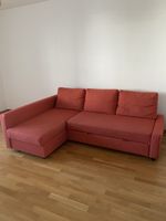 IKEA FRIHETEN Ecksofa mit Schlaffunktion & Bettkasten