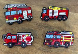 Set 4x Pin Feuerwehr