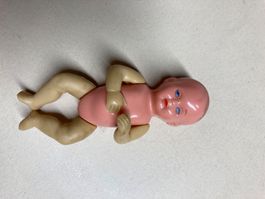 Kleine Vintage Puppe Schildkröt, beweglich 👶