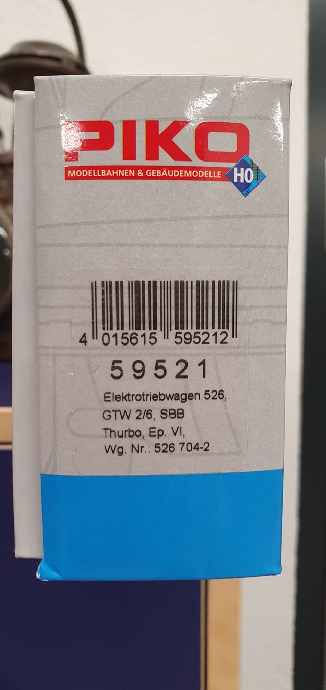 Piko Modellini di ferrovie: PIKO 59521 SBB/thurbo GTW 2/6 526704-4 mit Decoder – Nuovo e nell'imballaggio originale da Würenlos venduto da juruth 1