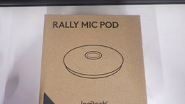 Logitech Rally Mic Pod Mikrofon Schwarz