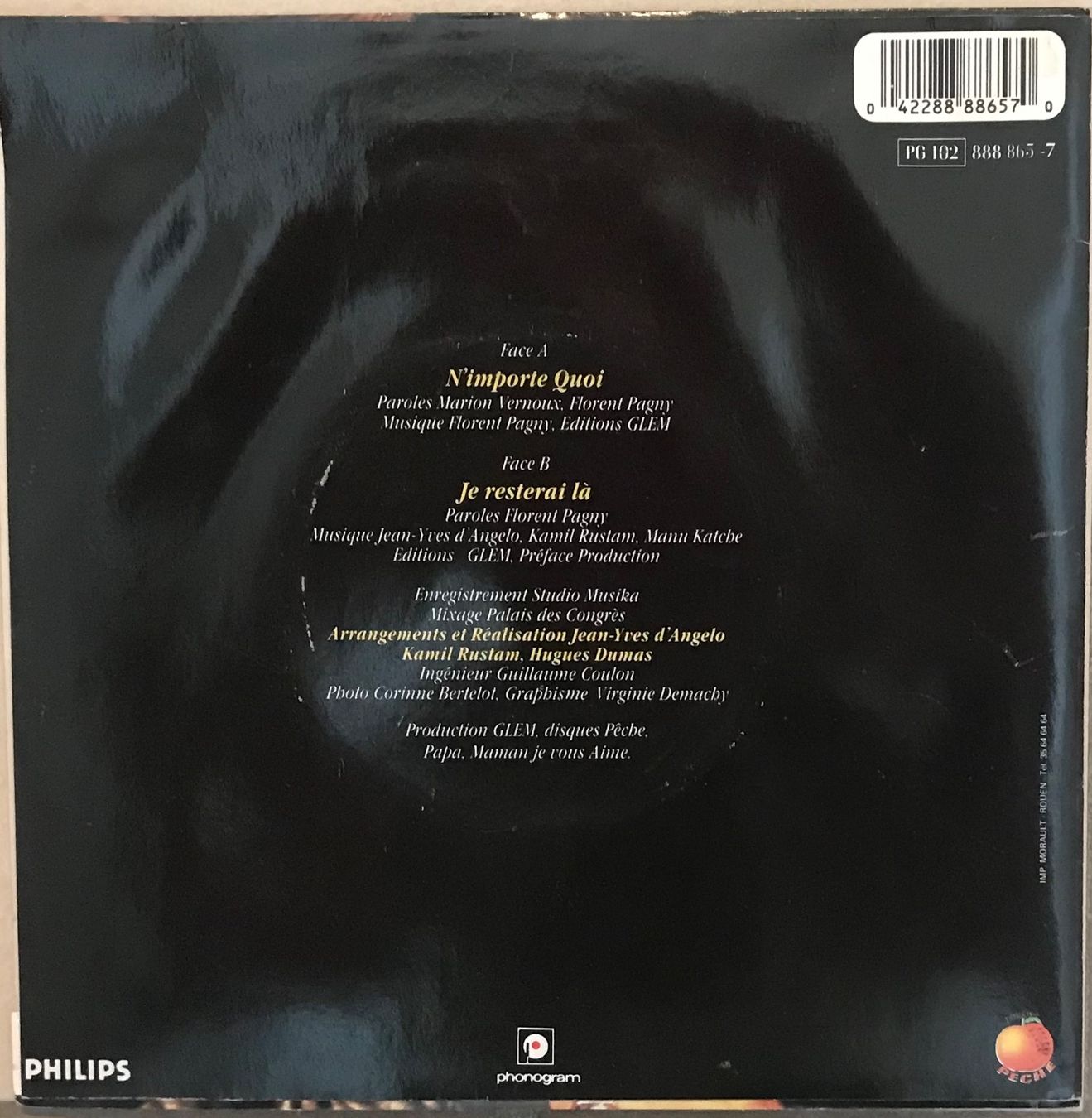 Schallplatten: FLORENT PAGNY - N’IMPORTE QUOI – Gebraucht aus Bussigny von vinyl-pas-cher 3
