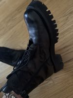 Stiefel History Leder schwarz Grösse 37 guter Zustand