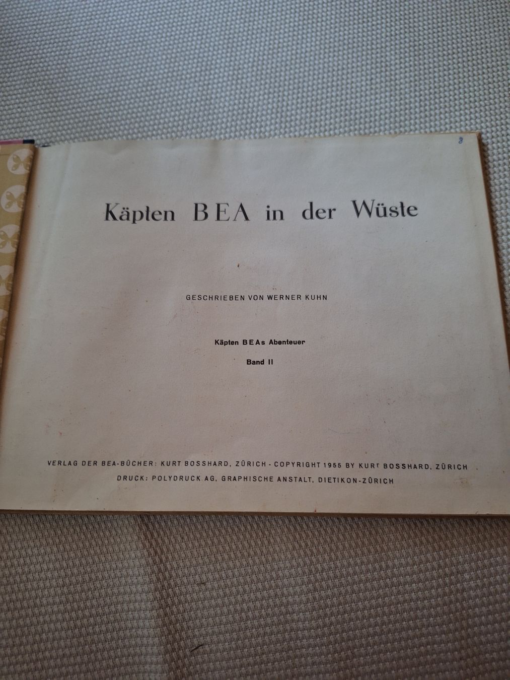 Livres: Käpten Bea in der Wüste – D'occasion à Glarus par goni07 2