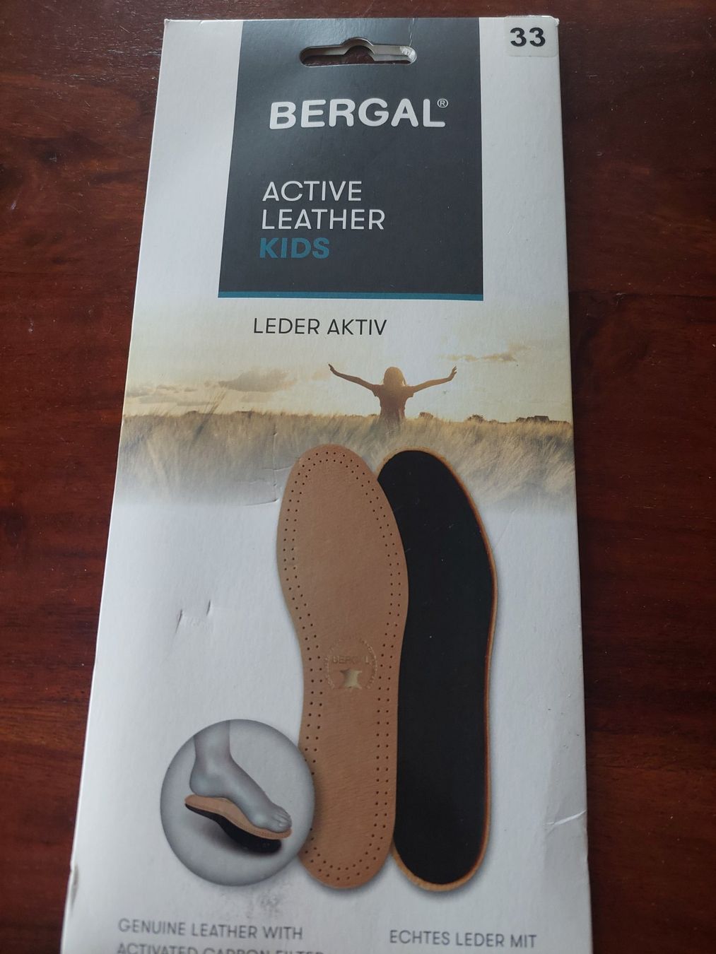 Scarpe da uomo: Bergal Leder Einlegesohlen Grösse 33 – Nuovo e nell'imballaggio originale da Beckenried venduto da Havacola 3