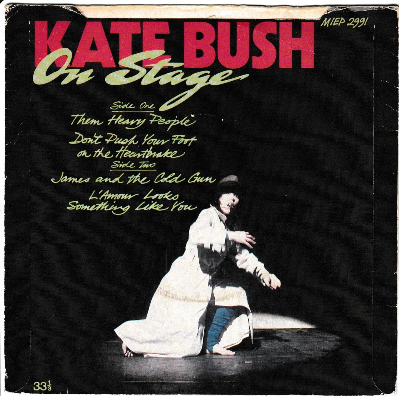 Schallplatten: Kate Bush - On Stage 7" EP Vinyl 1979 – Gebraucht aus Tübach von JamesStone 1