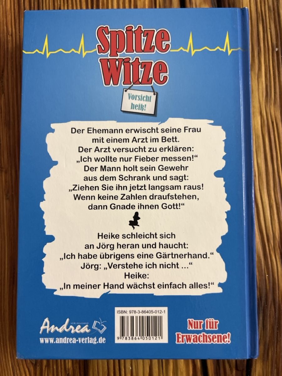 Bücher: Spitze Witze Buch Ein eindeutiges & zweideutiges Buch – Gebraucht aus Umiken von mar_p7n9 1
