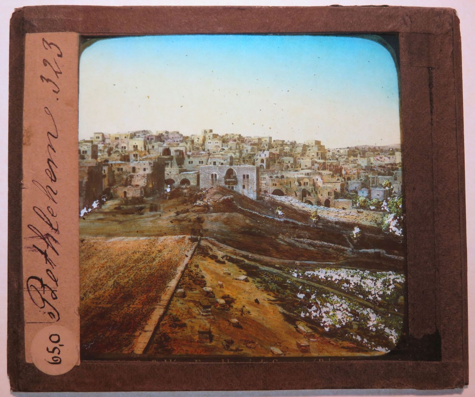 Foto & Immagini: Glasdia farbig Palästina: Bethlehem, um 1900 – Usato da Oberriet SG venduto da ganesh435