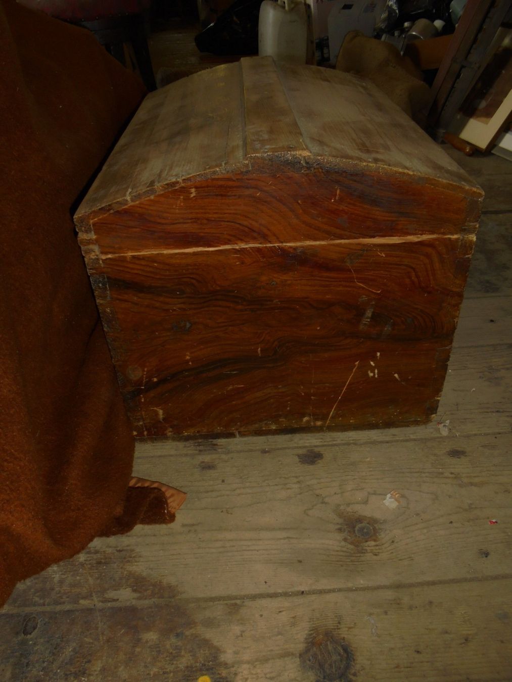 Coffres: alte kleine Holztruhe 1859 – D'occasion à Rüschegg-Heubach par Ofen111 5
