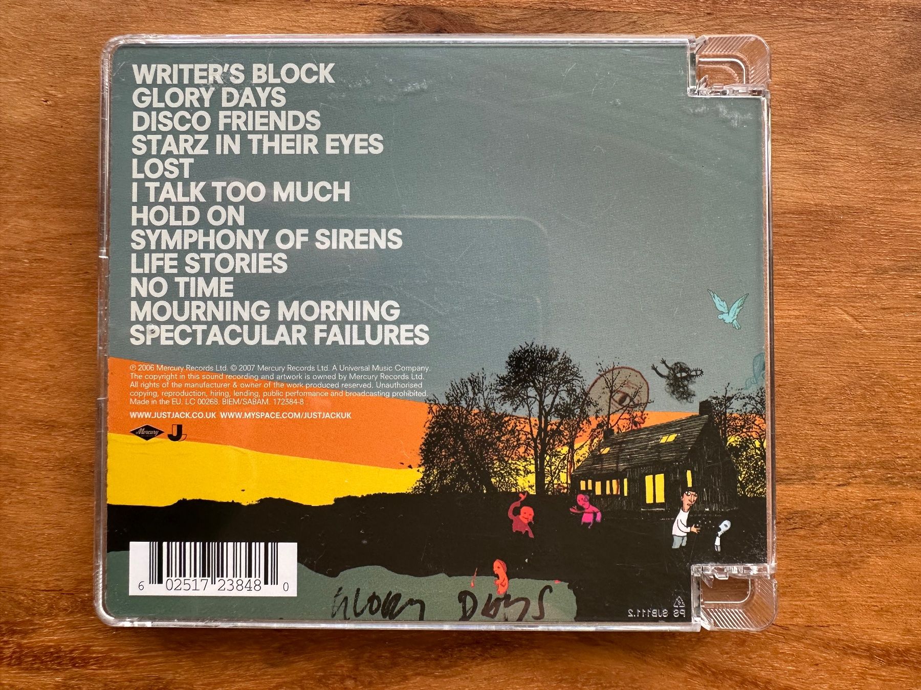 CD: Just Jack ‎– Overtones – Usato da Horgen venduto da flyingpenguin2000 2