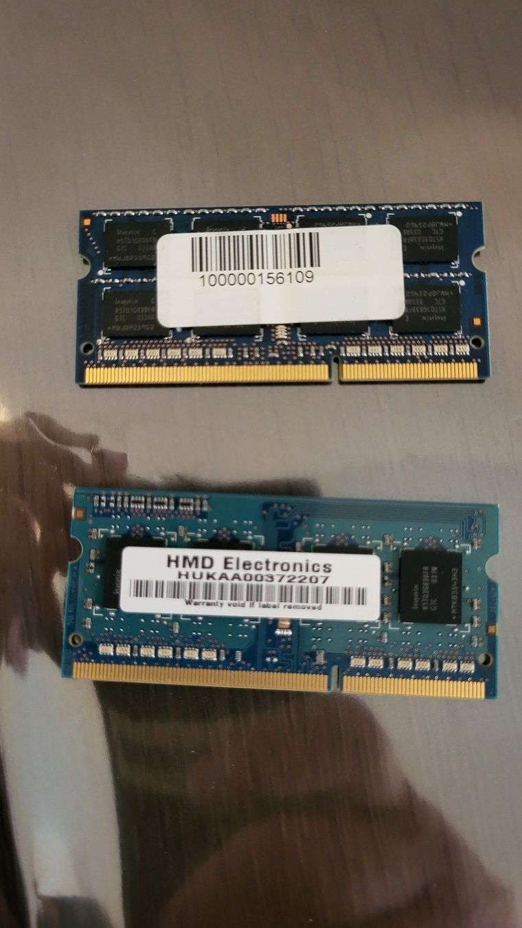 Memory / RAM: RAM 2x 2 GB Laptop – Gebraucht aus Münsingen von Heroism2010 1