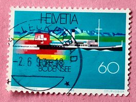 Nr. 845 LEBENSRAUM EUREGIO BODENSEE GESTEMPELT 1993   