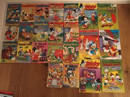 Großes Comic-Konvolut (25 Bände): Donald Duck Vintage 1980er